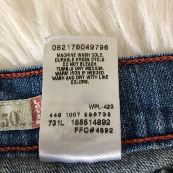 LEVI'S Vintage 550 Relaxed Tapered Leg 14L - Picture 8 of 8